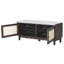 Banc d'entrée en rotin avec rangement Boho-1262038619
