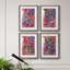 Vivid Stems I - ensemble de 4 peintures encadrées-1690148371-1690148370
