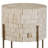 Bone End Table