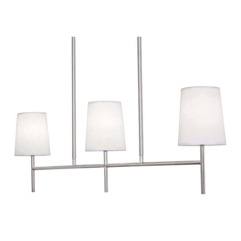 Zymiah 3 - Light Kitchen Island Pendant, Satin Nickel