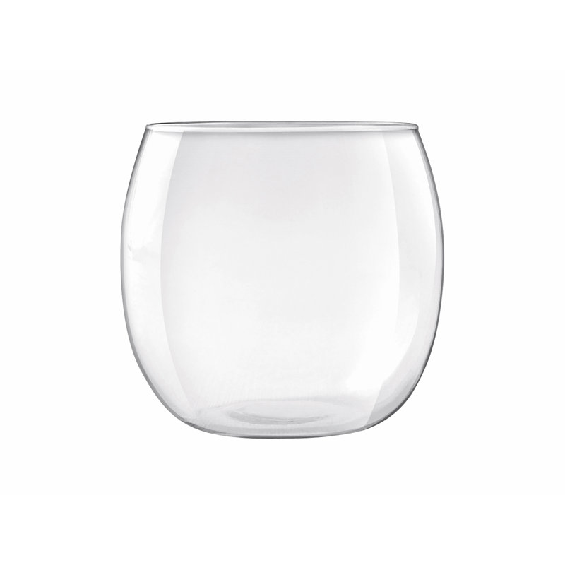 Stemless Wine Glass Set, 460ml