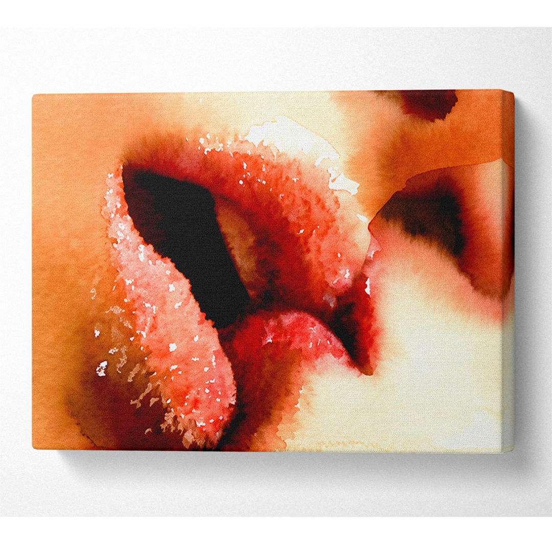 Sugar Lips - Kunstdrucke auf Leinwand - Wrapped Canvas