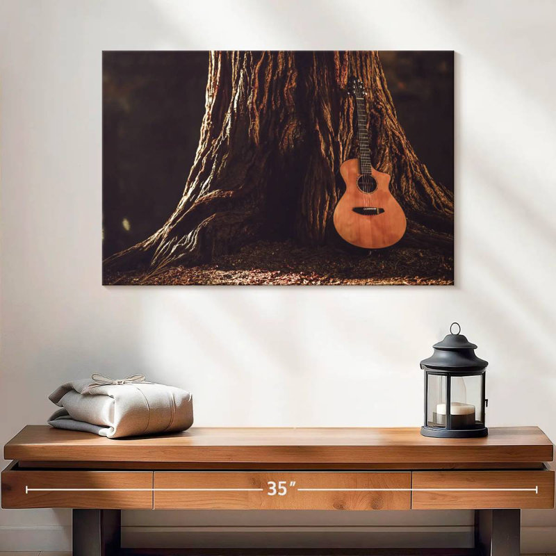 Abarca Forest Acoustic Guitar, 16" H x 24" W