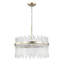Lustre 5 lumières Iola Champagne