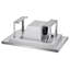 Hotte de plafond Victory Sunrise avec télécommande, 600 CFM, acier inoxydable brossé 304, 1 à 5 sones, ventilateur à 3 vitesses