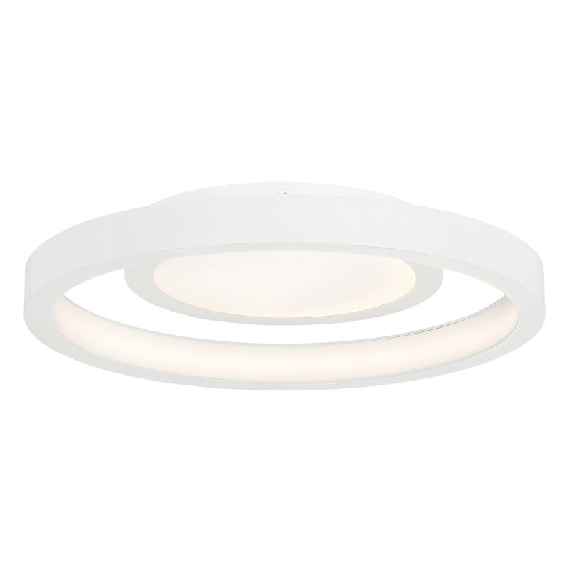 Caerphilly Glass LED Flush Mount