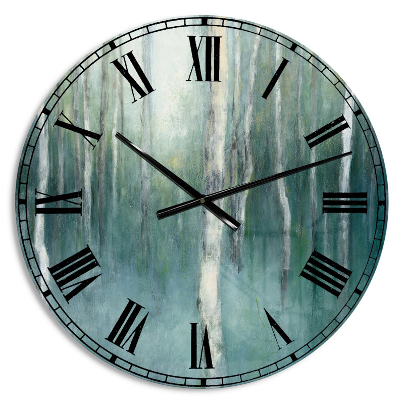 Swigart Green Forest Dream - horloge murale maison de campagne, Petit