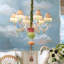 Thistle 6 - Light Unique / Statement Classic / Traditional Chandelier Crystal Accents