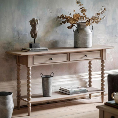 Console américaine en bois massif rétro