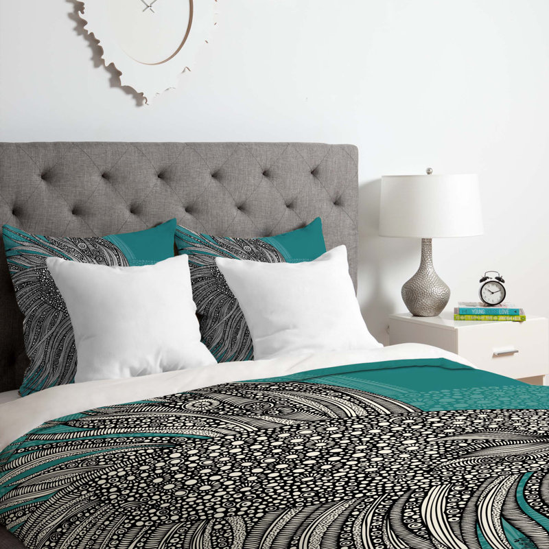 Ensemble de housse de couette Beta Fish, Housse de couette pour grand lit et 2 taies décor, Léger