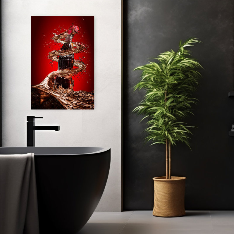 Art contemporain Art contemporain, H 24 po x l 16 po