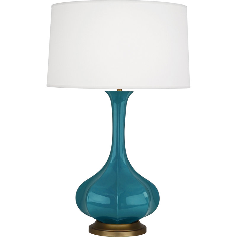 Pike Table Lamp, Peacock