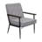 22.8" W Chenille Upholstered Armchair-1488425750