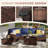 7-pieces Patio Furniture Set With 44" Propane Gas Fire Pit Table-121815468
