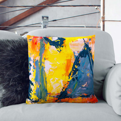 Abstract Square Cushion
