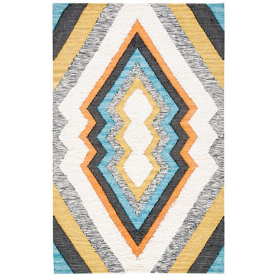 Beardall Hand Woven Wool and Cotton Area Rug