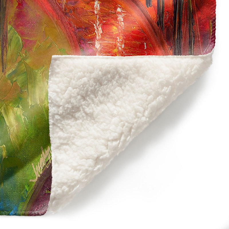 Couverture sherpa pour être poursuivie en douceur, l 68 po x L 80 po