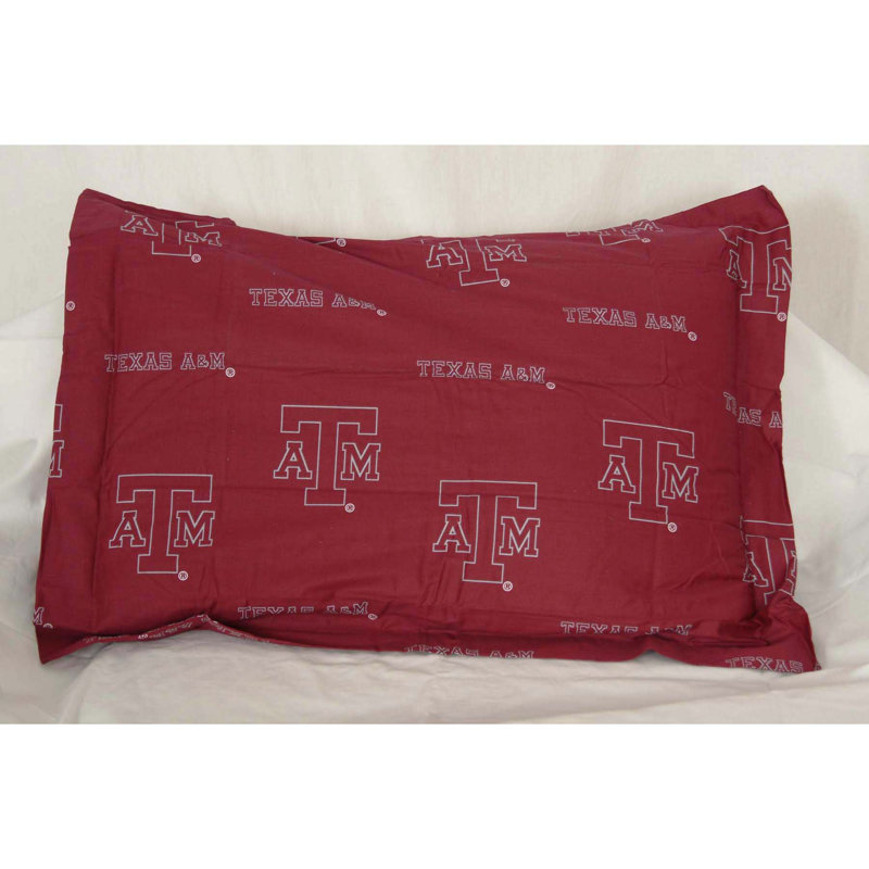 NCAA Sateen Sham Set