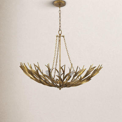 River Reed 6 - Light Dimmable Chandelier