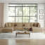 6 Seater Corduroy Seating Component