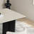 All-natural rock slab rectangular dining table-424705230