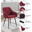 Bharmal 50.5cm H Velvet Upholstered Armchair-1514216133-1492480466