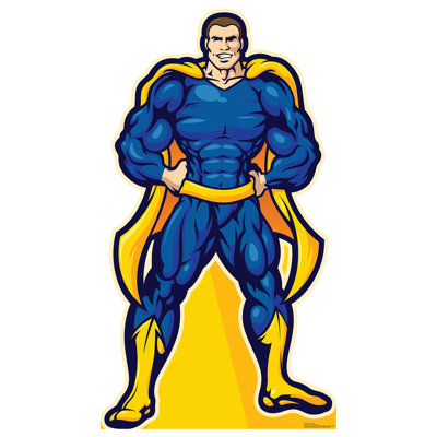 72'' Superheroes & Villains Cardboard Standup