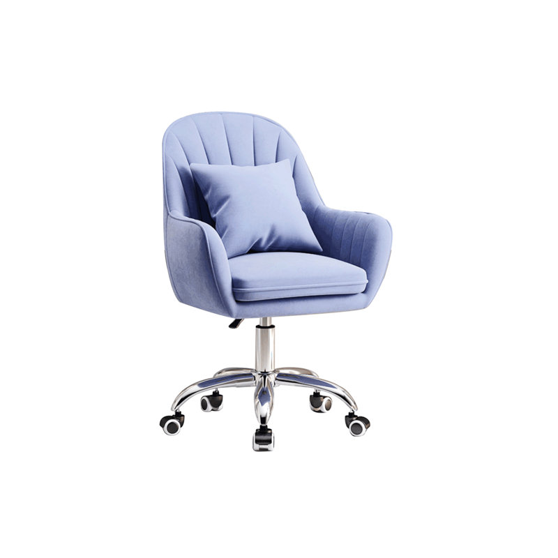 Canora Grey Alfons Velvet Office Chair