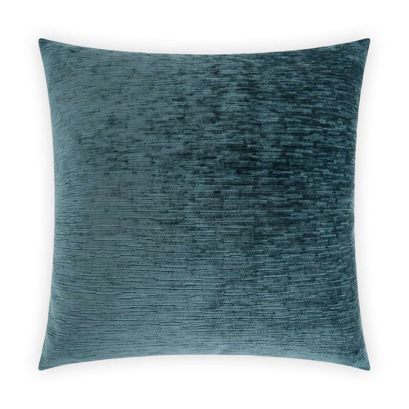 Jennry Pillow Cover & Insert, Teal, Square 22"