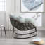 Chaise berçante d'extérieur en rotin-795187212