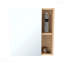 Medicine Cabinet With Mirror, Five Internal Shelves, Single Door -Pine