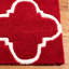 Tapis en laine touffeté à la main Carolene-668907213
