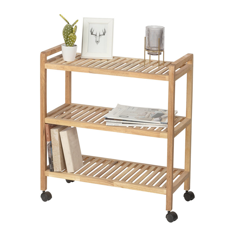 Norway Solid Wood Freestanding Bathroom Shelves