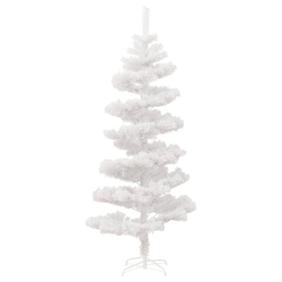 Swirl Pre-lit Christmas Tree Artificial Xmas Tree Party Decoration PVC
