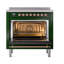 ILVE Nostalgie II Noblesse 36 po à induction, éléments à induction (porte vitrée)-874508753