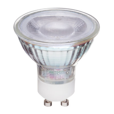 6 watts (50 watts équivalent), ampoule à del mr16, ampoule à intensité variable, gu10 blanc chaud (3000k)/base à deux broches