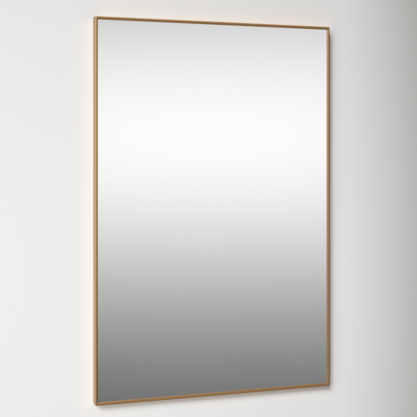 Eaton Flat Mirror, Gold