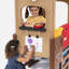 Maisonnette en plastique intérieur / extérieur 5 pi x 5 pi Young Explorers