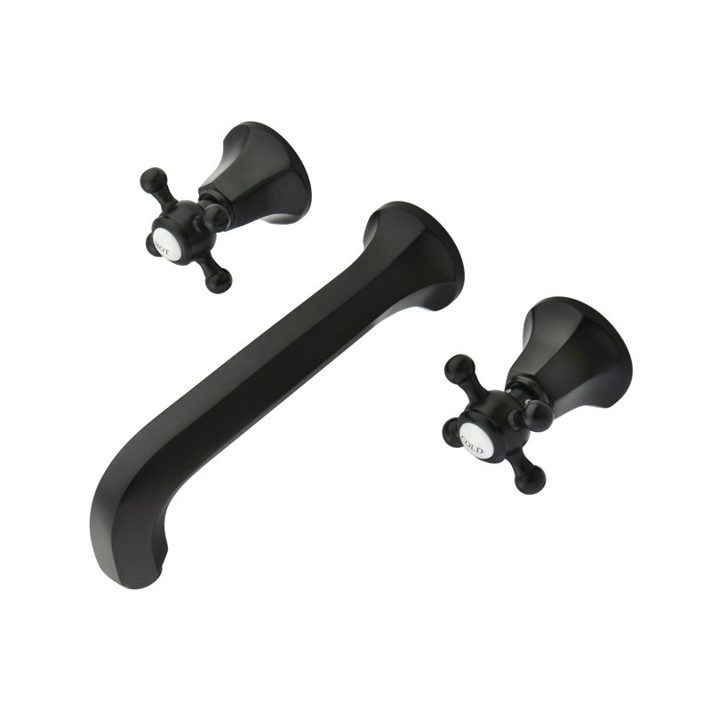 Wall Mounted Bathroom Faucet, Oil Rubbed Bronze