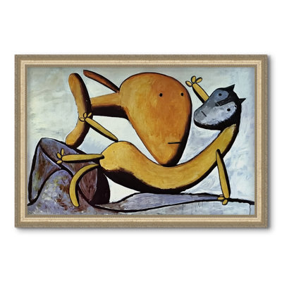 Chat et gros poisson, v. 1931 - Pablo Picasso - Toile encadrée sur mesure