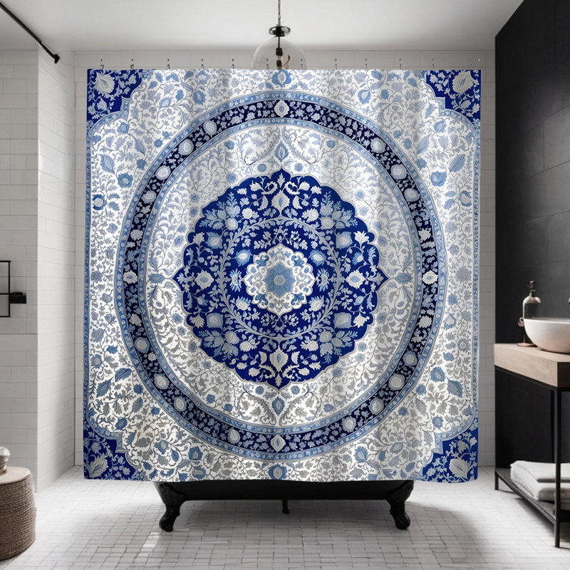 Rideau de douche Floral