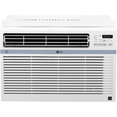 LG 8,000 BTU 115V Window-Mounted Air Conditioner with Wi-Fi Control