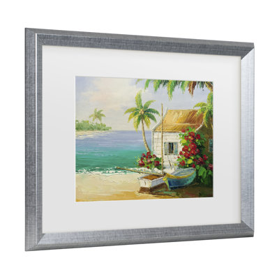 «Key West Breeze» Rio, art encadré mat