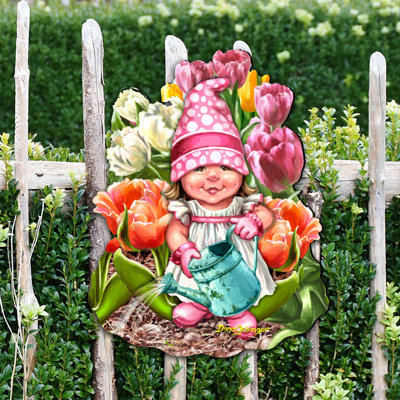 Décoration murale printemps fleur naine
