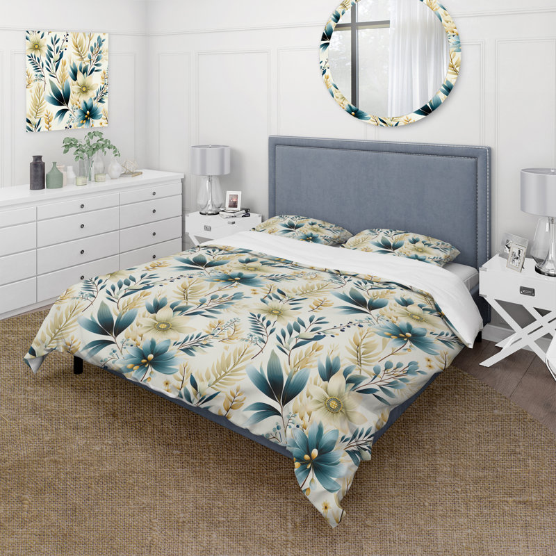 Literie Coastal Neutrals, Housse de couette pour très grand lit et 2 très