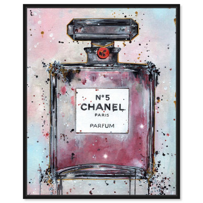Doll Memories - Abstract Perfume Canvas Modern Fashion Art by 