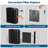 AROEVE Air Purifiers for Home Large Room Up to 1095 Sq.Ft Coverage with Air Quality Sensors Impressive Filter Layer with Auto Function for Home, Bedroom, MK04- Black