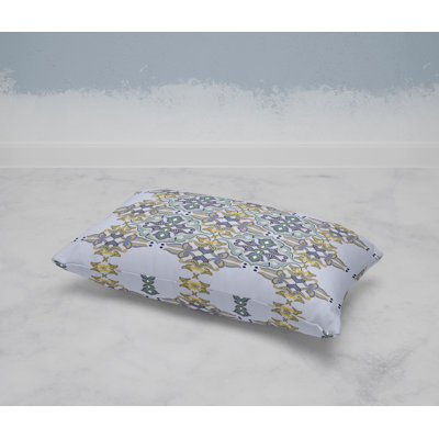 Floral Elegance  Rectangular Throw Pillow