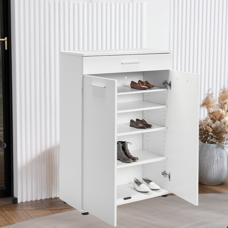 10 Pair Shoe Storage Cabinet
