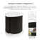 Elettra 3-Piece Coffee Table And End Tables Set